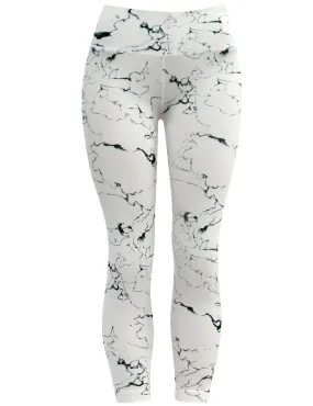 22" Printed Yoga Pants WHITETHUNDER