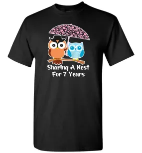 7 Years Wedding Anniversary Gifts Valentine's Day T-shirt