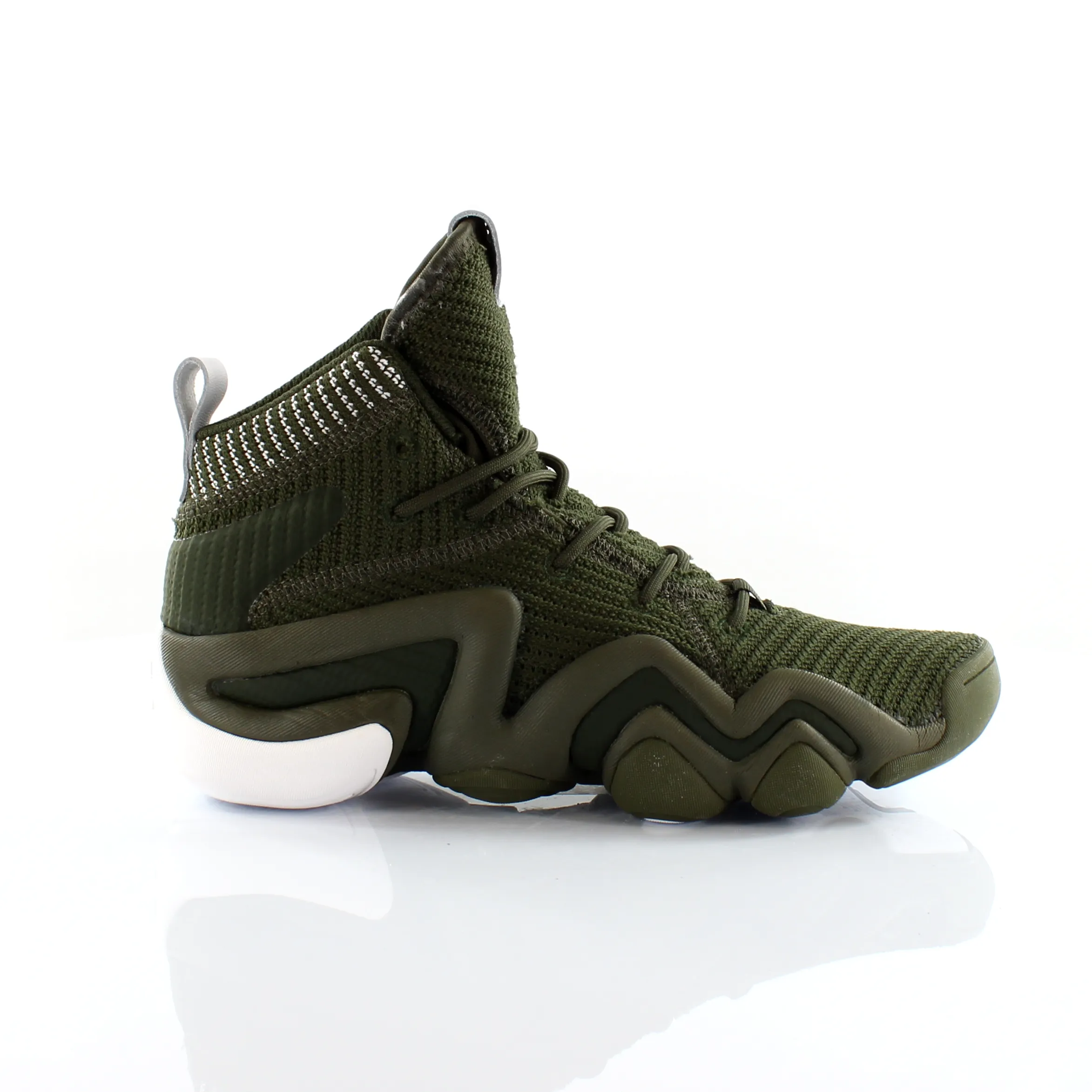 Adidas Crazy 8 ADV Primeknit Mens Khaki Trainers