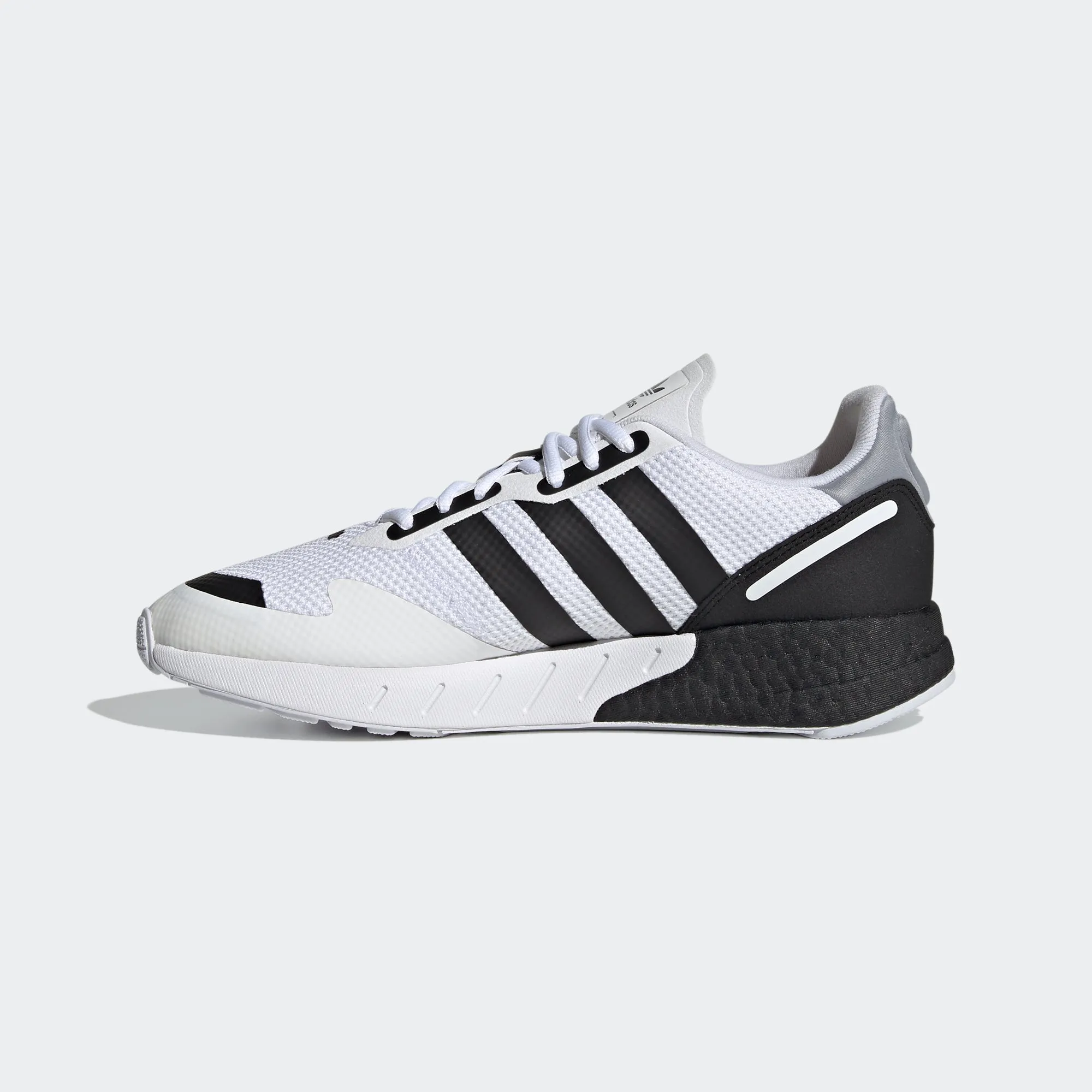 Adidas - Men's ZX 1K Boost Shoes White/Black FX6510