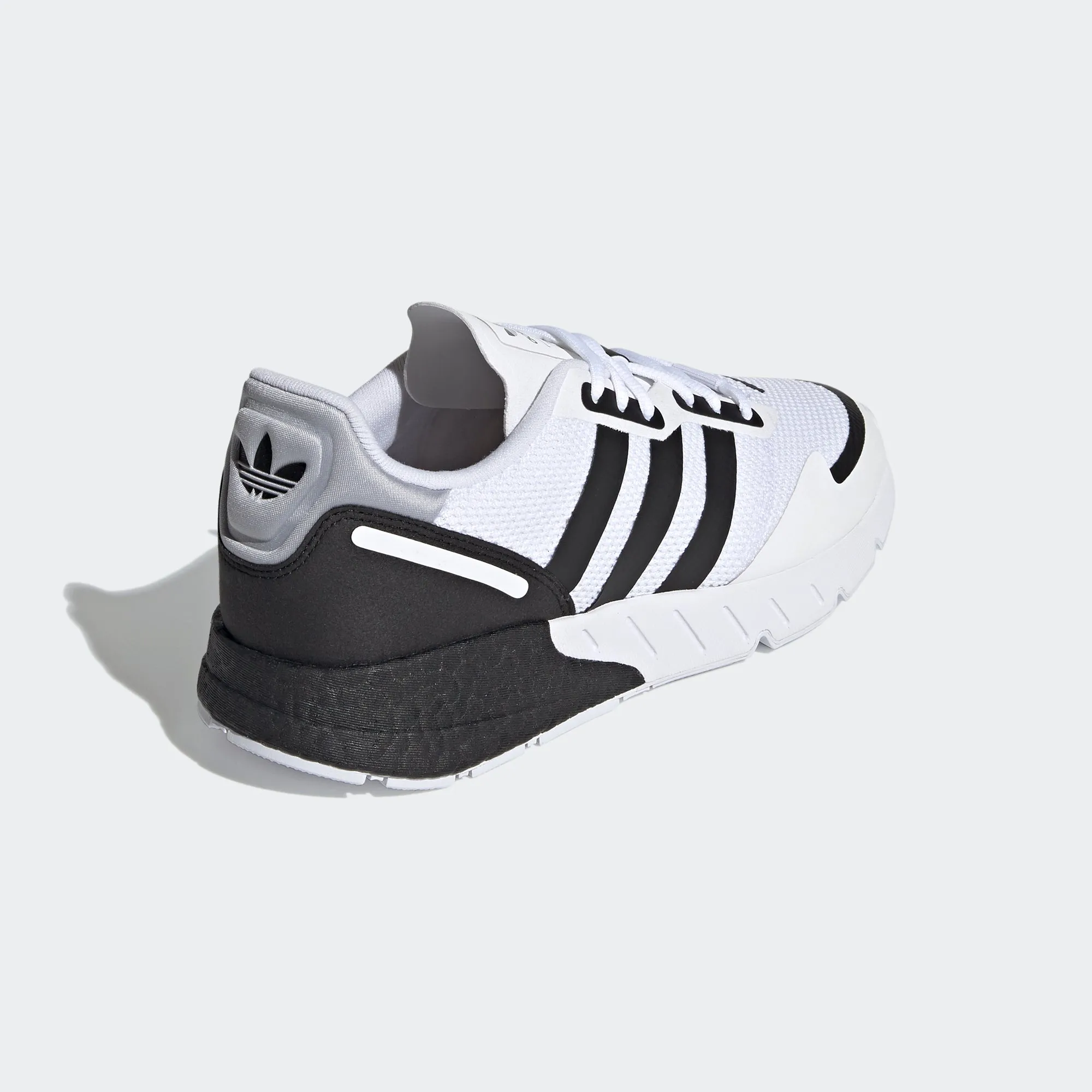 Adidas - Men's ZX 1K Boost Shoes White/Black FX6510