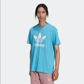 Adidas Originals Adicolor Classic Trefoil short sleeve t-shirt HE9513 light blue white