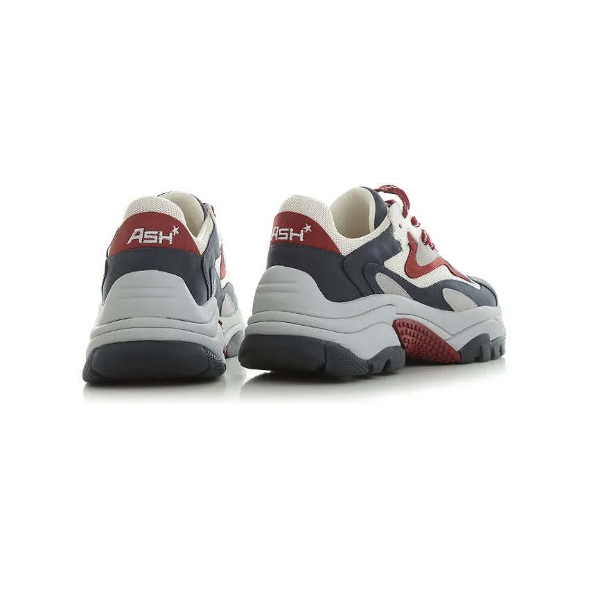 ASH SNEAKERS ADDICT 126379-005 GREY-RED-GARDENIA