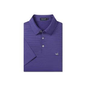 Bermuda Performance Polo - Clearwater Stripe