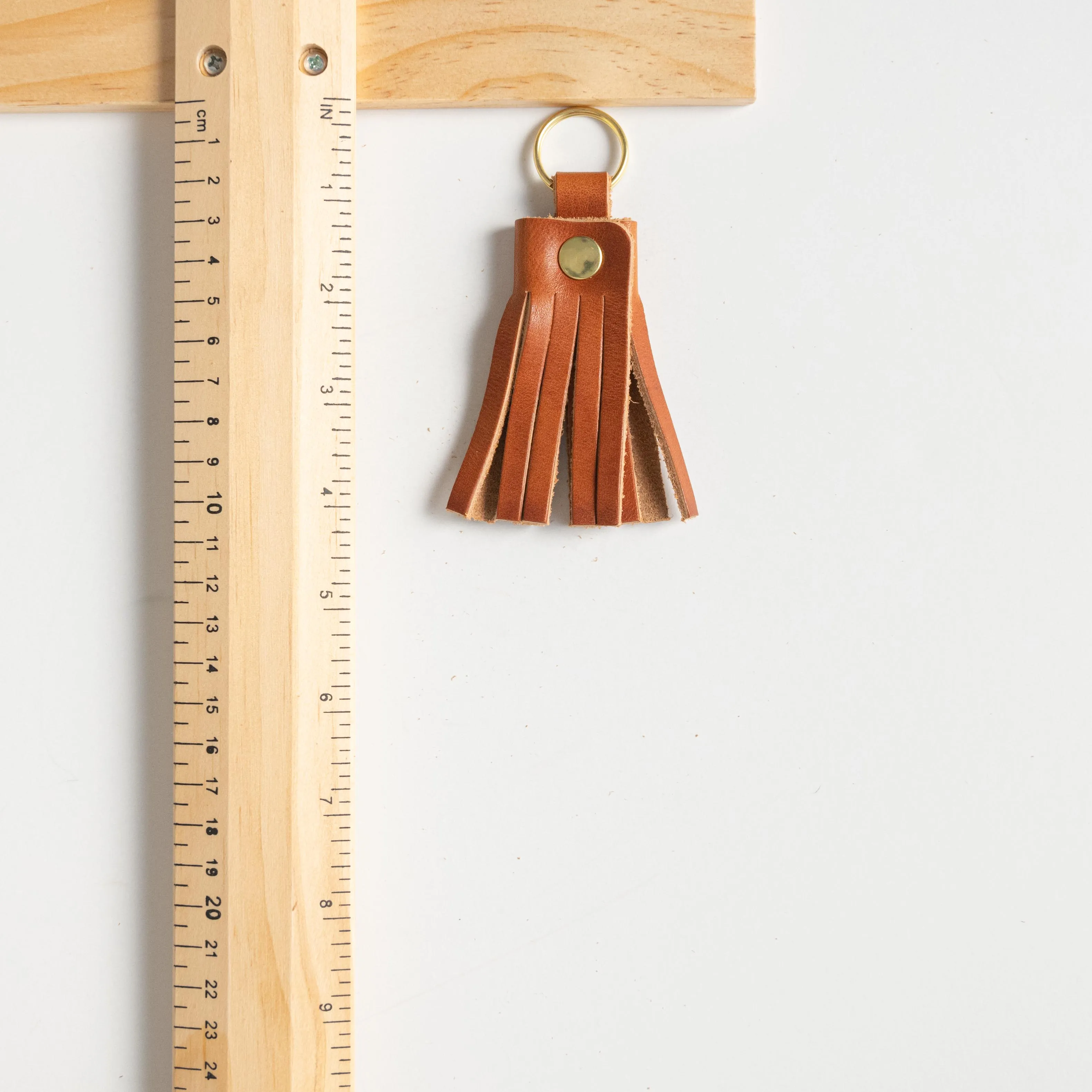 Blood Moon Tassel Keychain