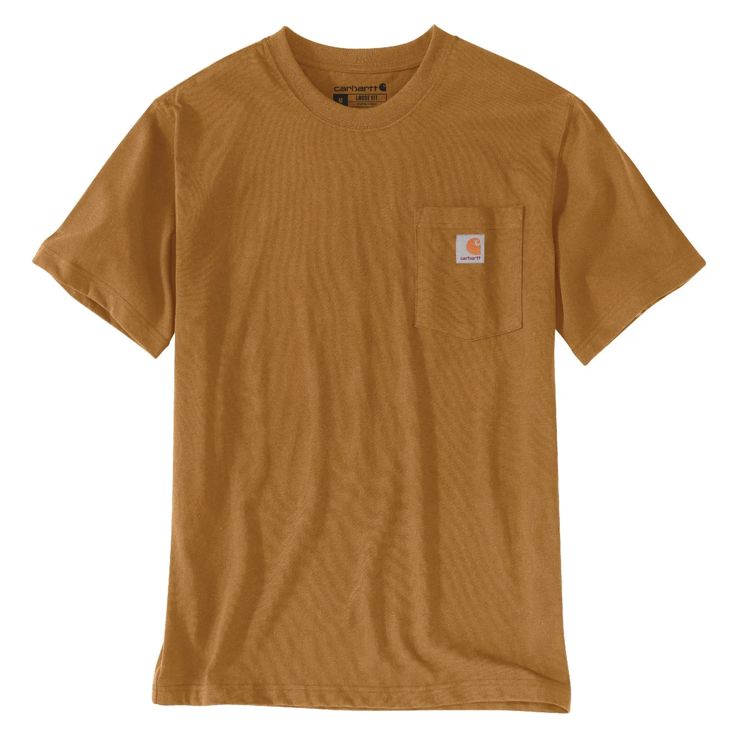 Carhartt Men's Relaxed Fit Heavyweight Pocket "C" Short Sleeve T-Shirt