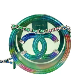 CHANEL - Rainbow Mini PVC Round Crossbody - Multicolor Mini Bag