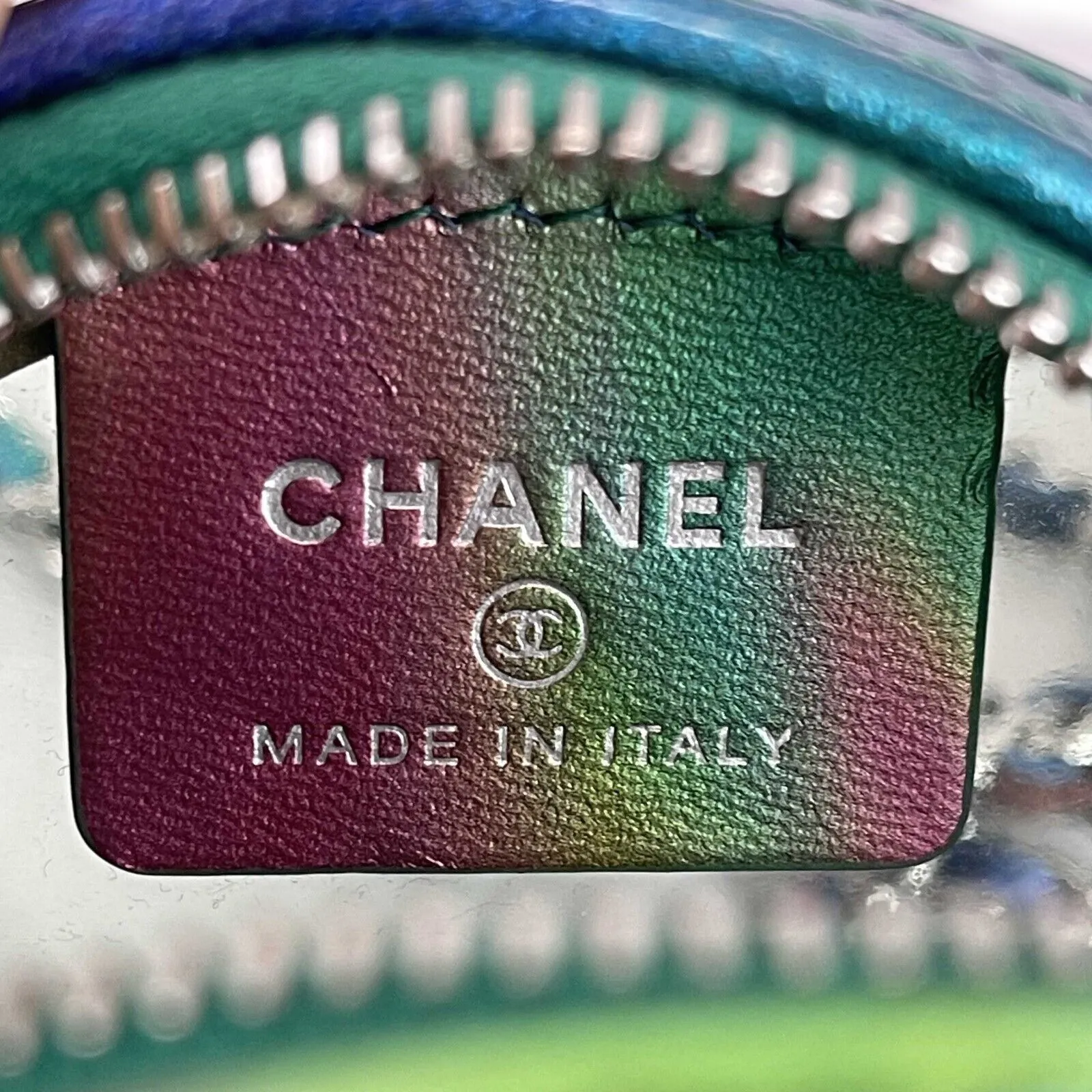 CHANEL - Rainbow Mini PVC Round Crossbody - Multicolor Mini Bag