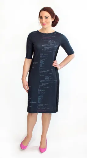 Code Poetry Dress