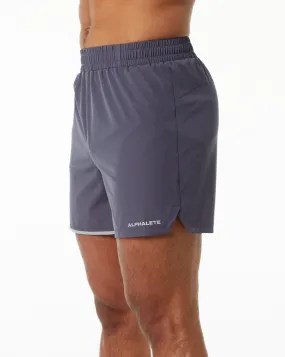 Core Stride Short 5” - Muted Purple