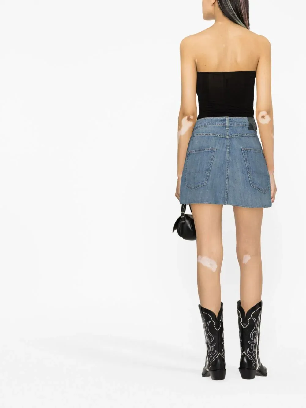 COVER DENIM SKIRT