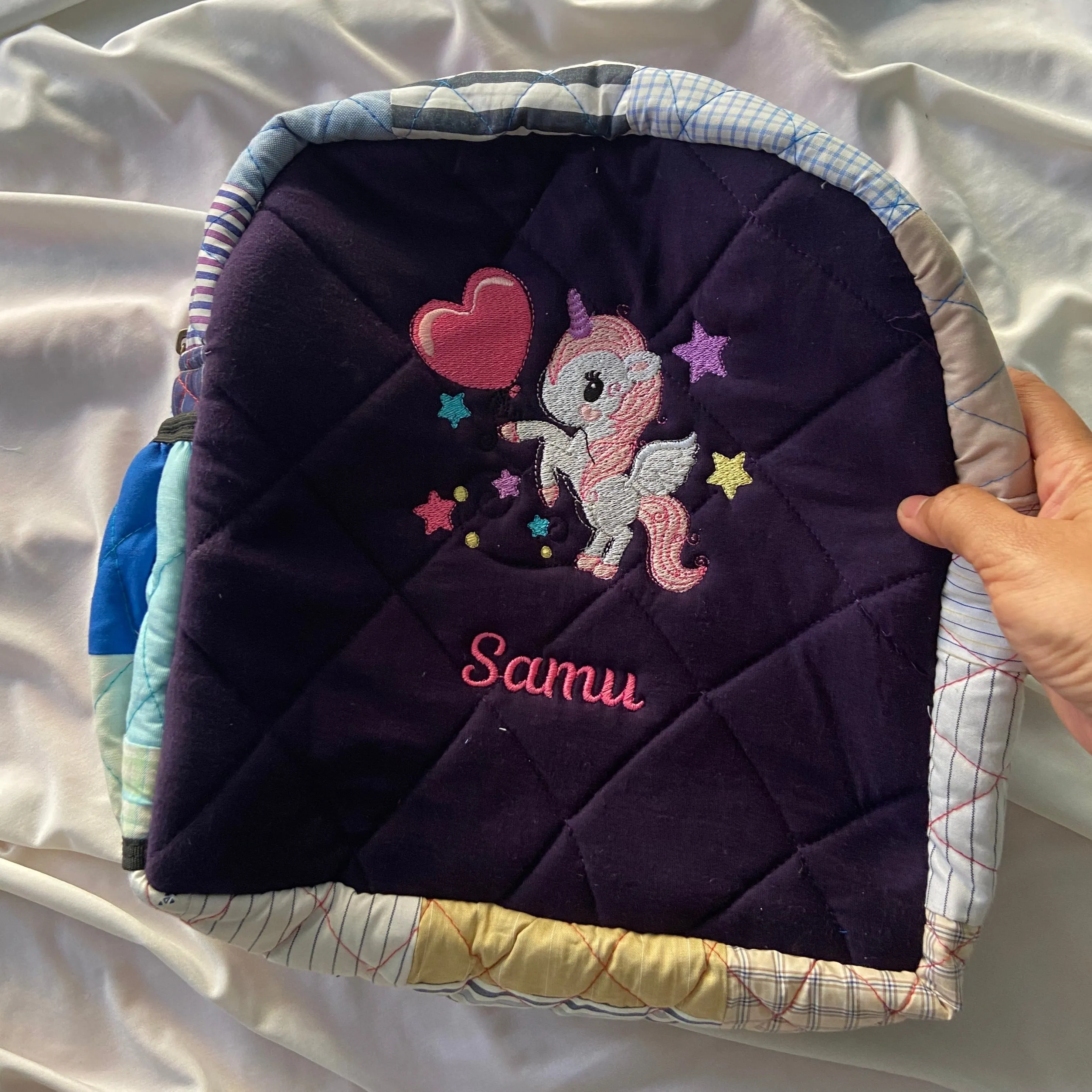 Customised Backpack for Kids - Unicorn