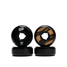 Dead 56mm/92a - Black/Orange (4 Pack)