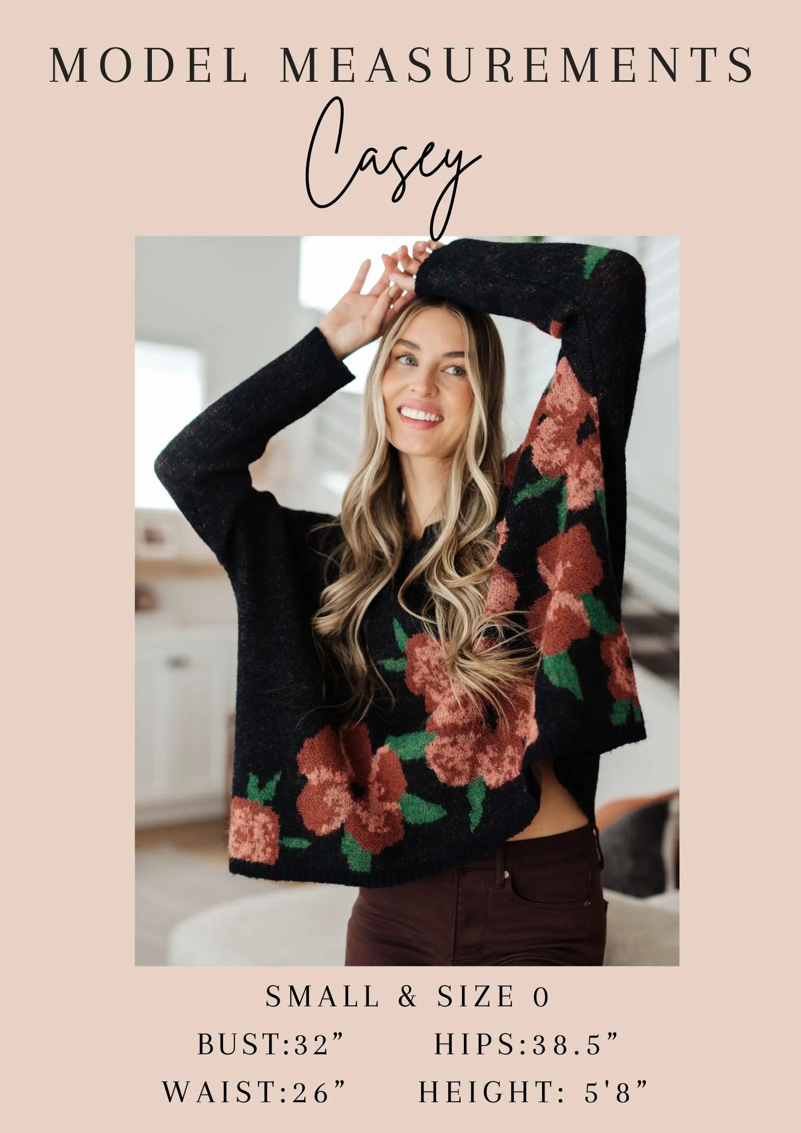 Dear Scarlett Essential Blouse in Royal and Pink Floral - OW *FINAL SALE*