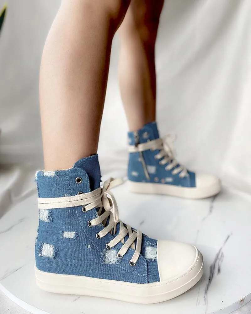 Denim Sneakers