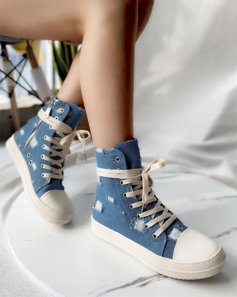 Denim Sneakers