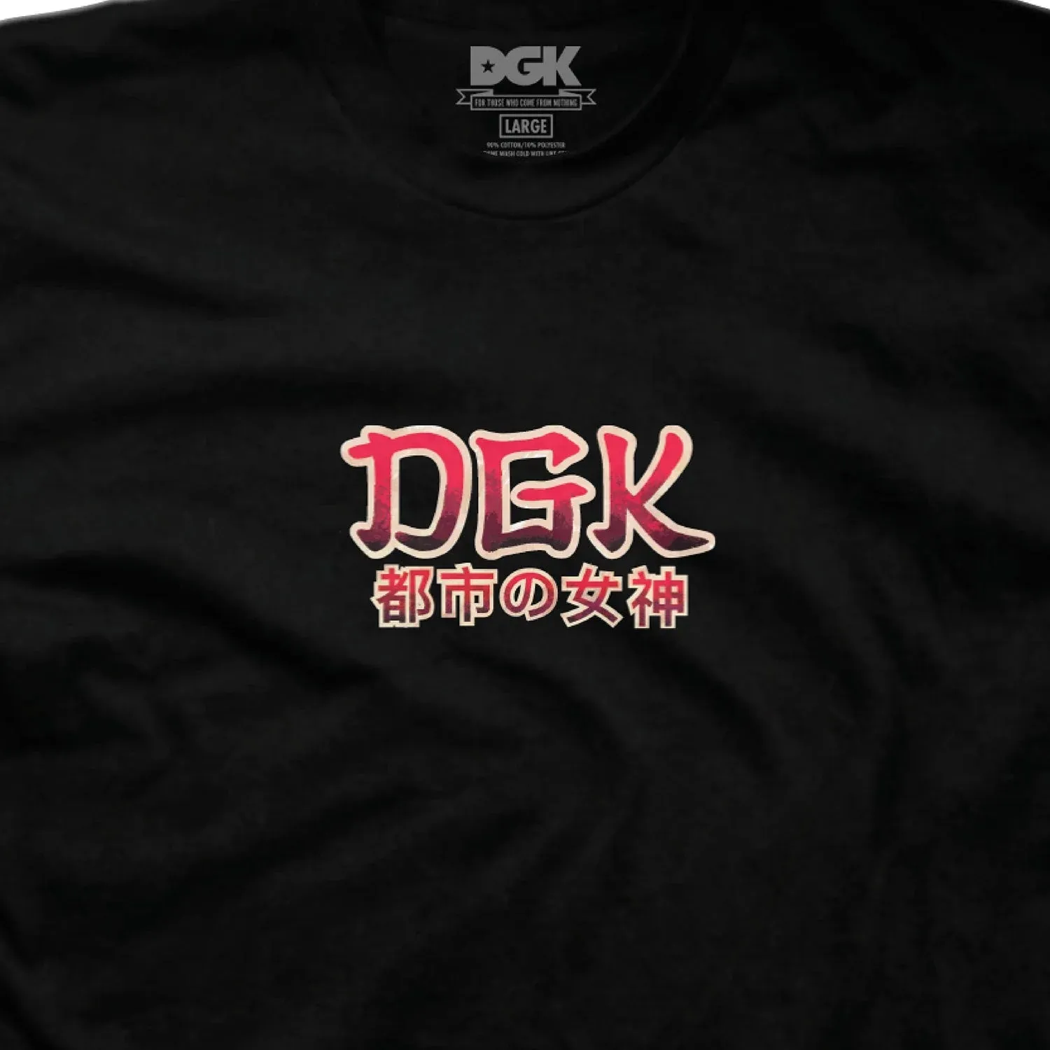 DGK Demon Goddess Graphic T-shirt - Black