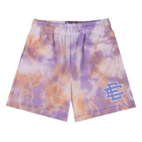 Eric Emanuel Basic Short Tie Dye Lavender Orange