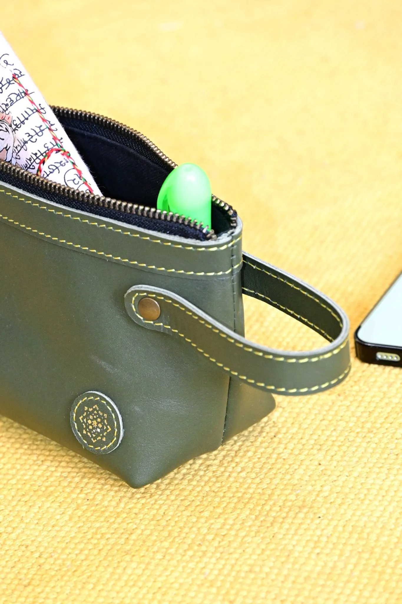 FLISK - LEATHER POUCH