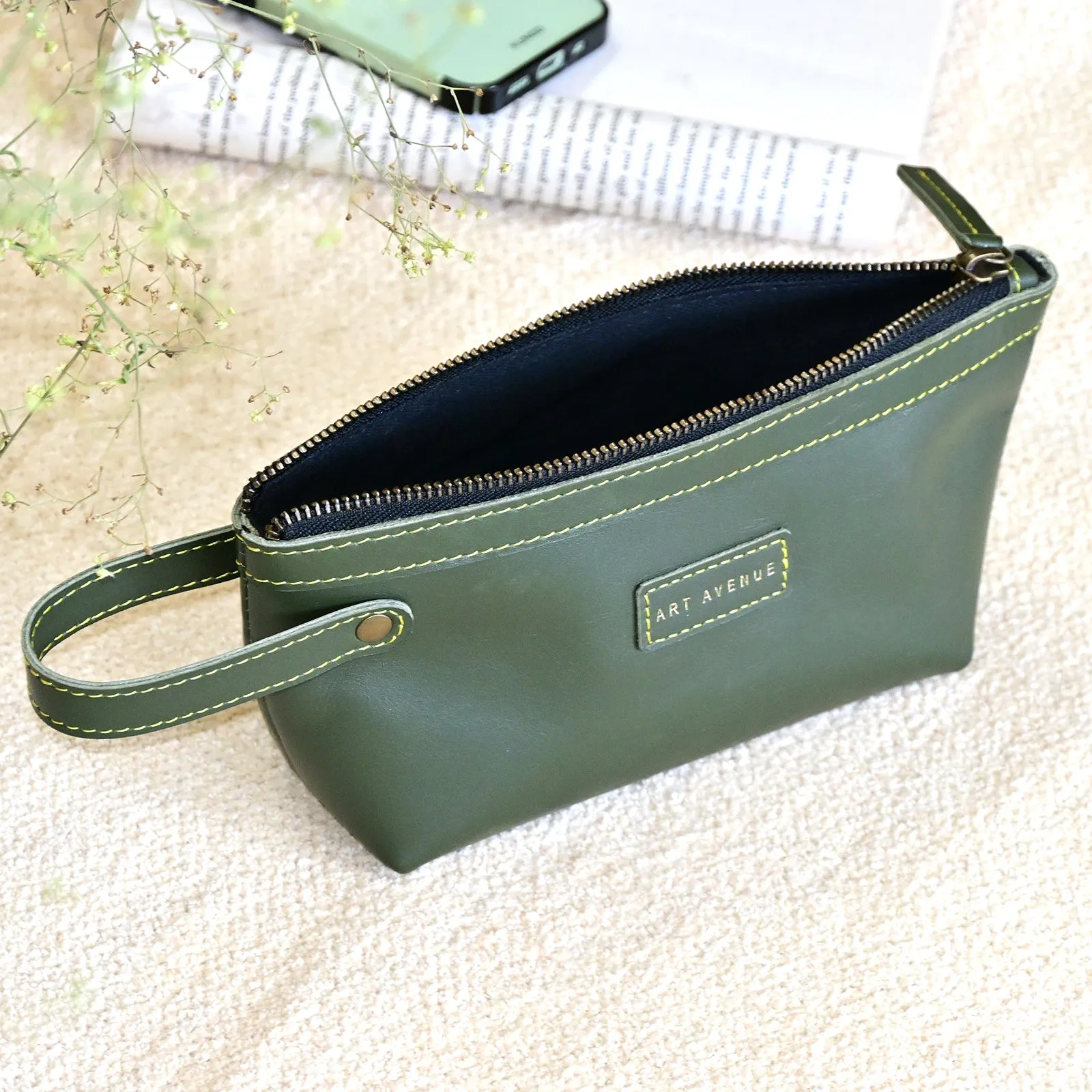 FLISK - LEATHER POUCH