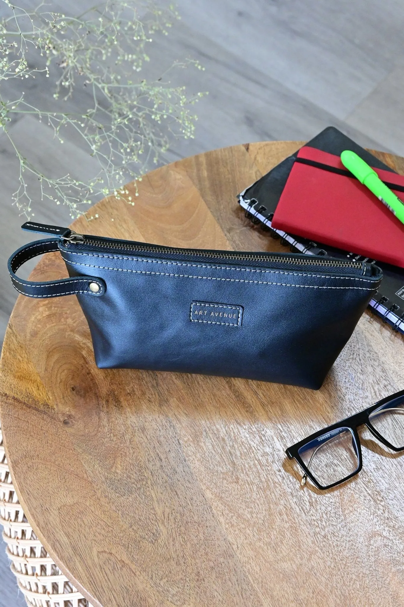 FLISK - LEATHER POUCH