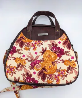 Golden Roses Bowler Bag