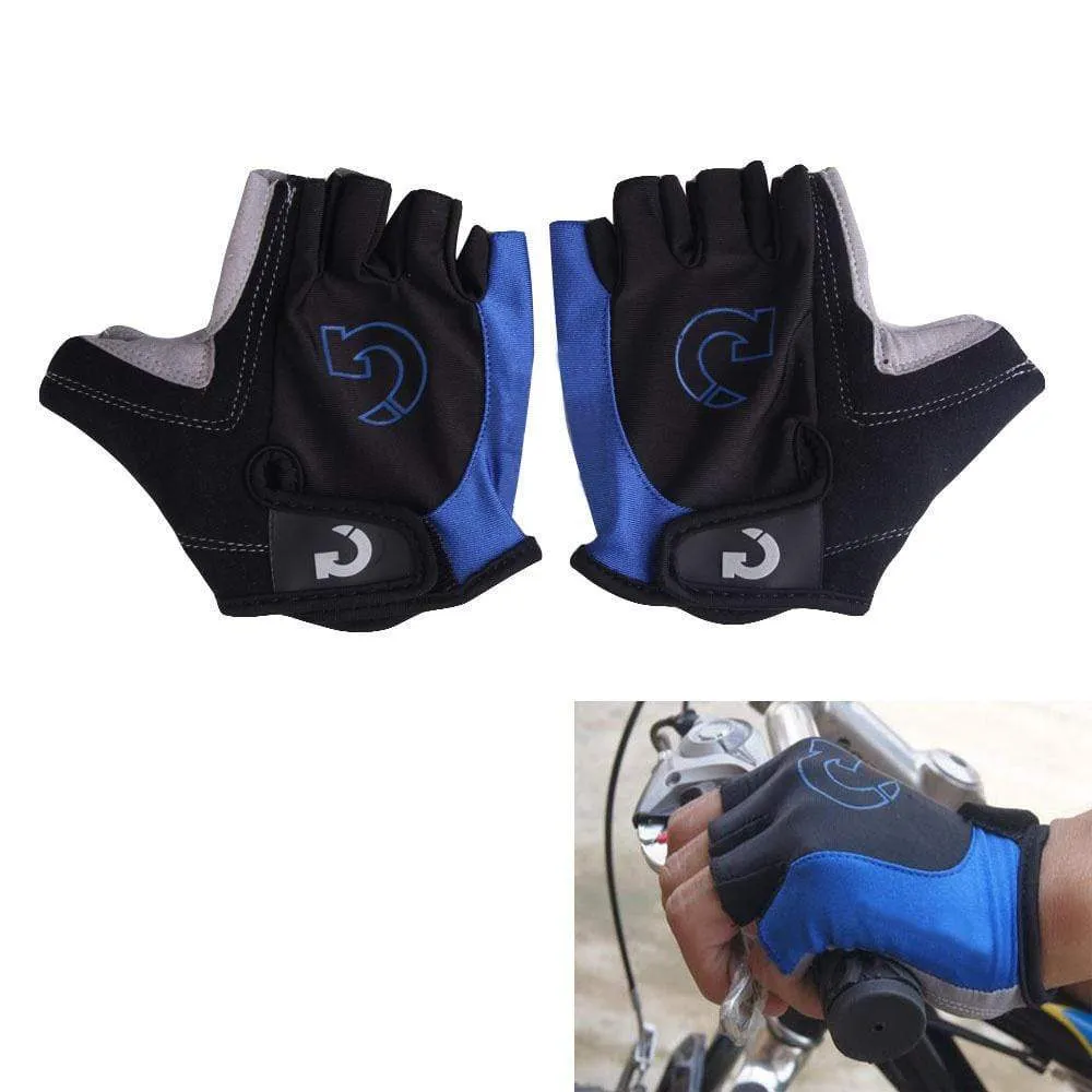 Half Finger Cycling Gloves Men Women Outdoor Sports Anti Slip Gel Pad Motorcycle MTB Road Bike Gloves for Bicycles S-XL