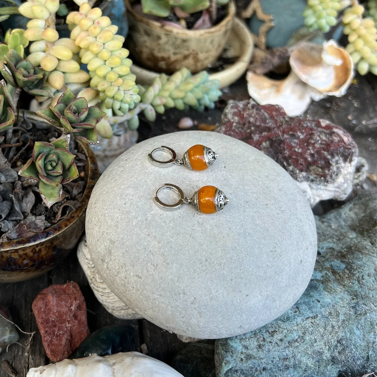 Himalaya Harmony Earrings - Carnelian