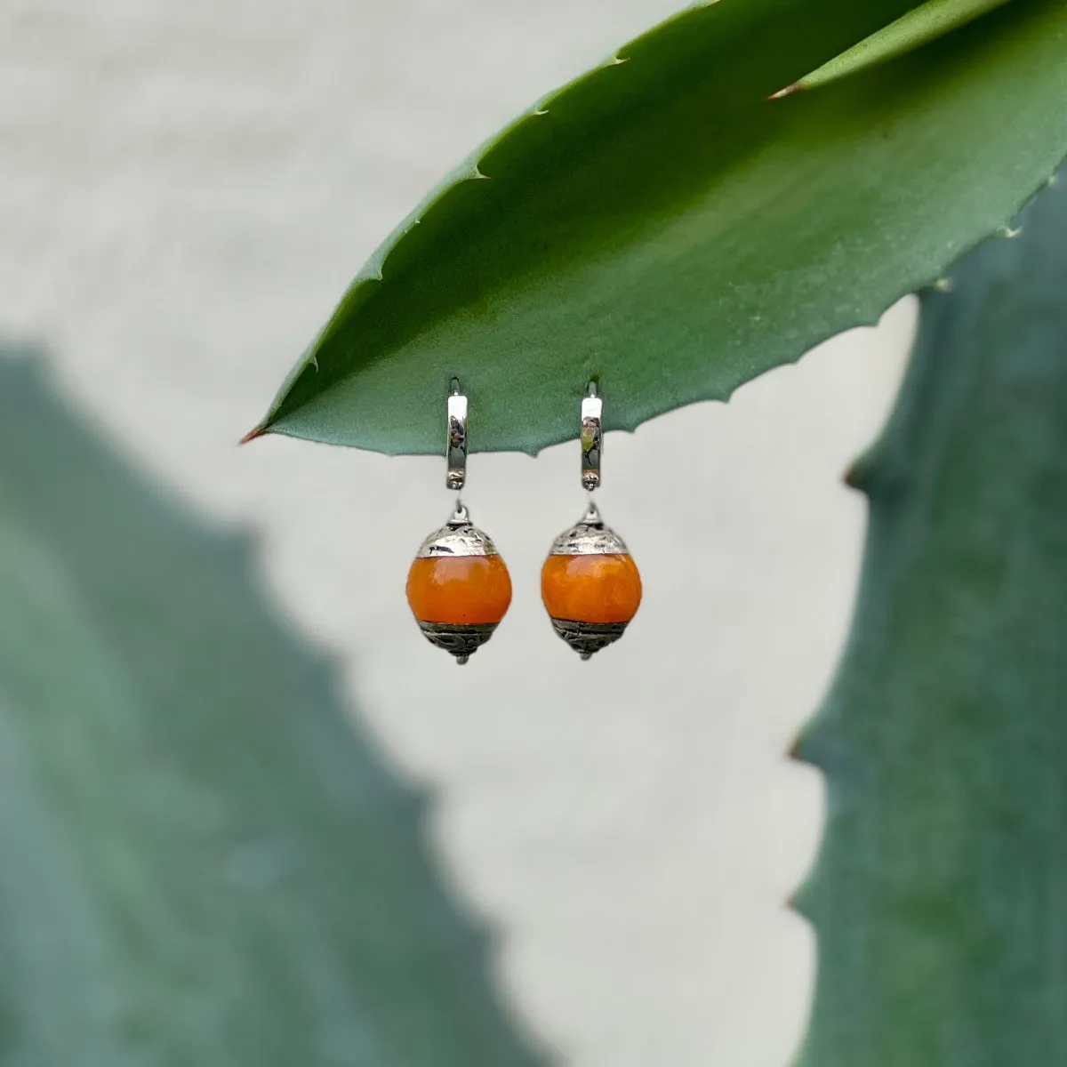 Himalaya Harmony Earrings - Carnelian