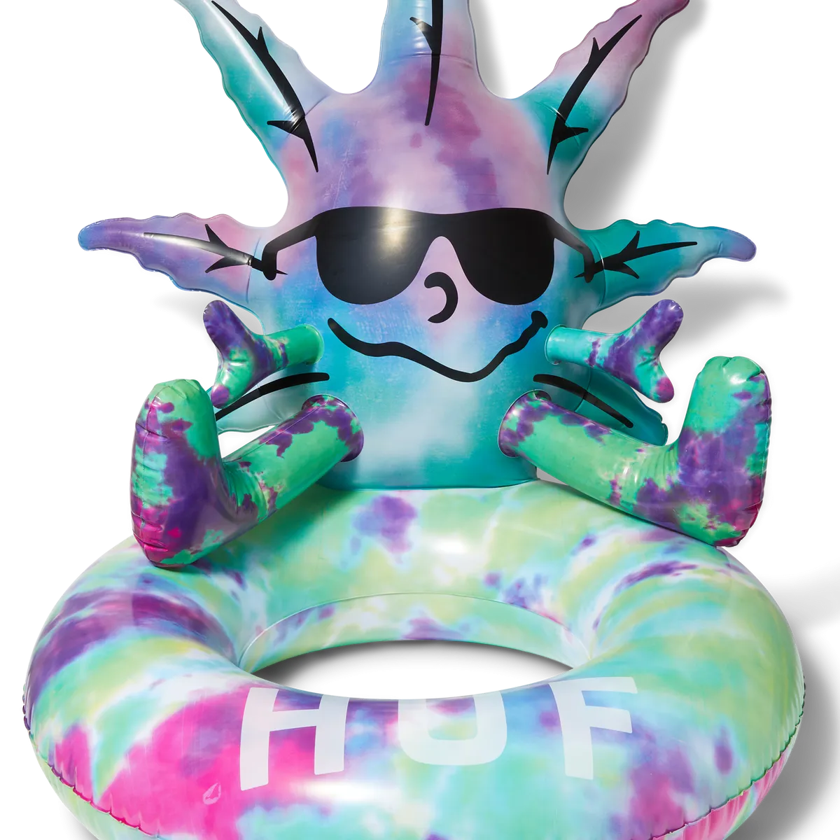 HUF GREEN BUDDY FLOATIE-TIE DYE