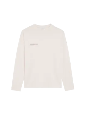 In Conversion Cotton Long Sleeve T-shirt—cotton white