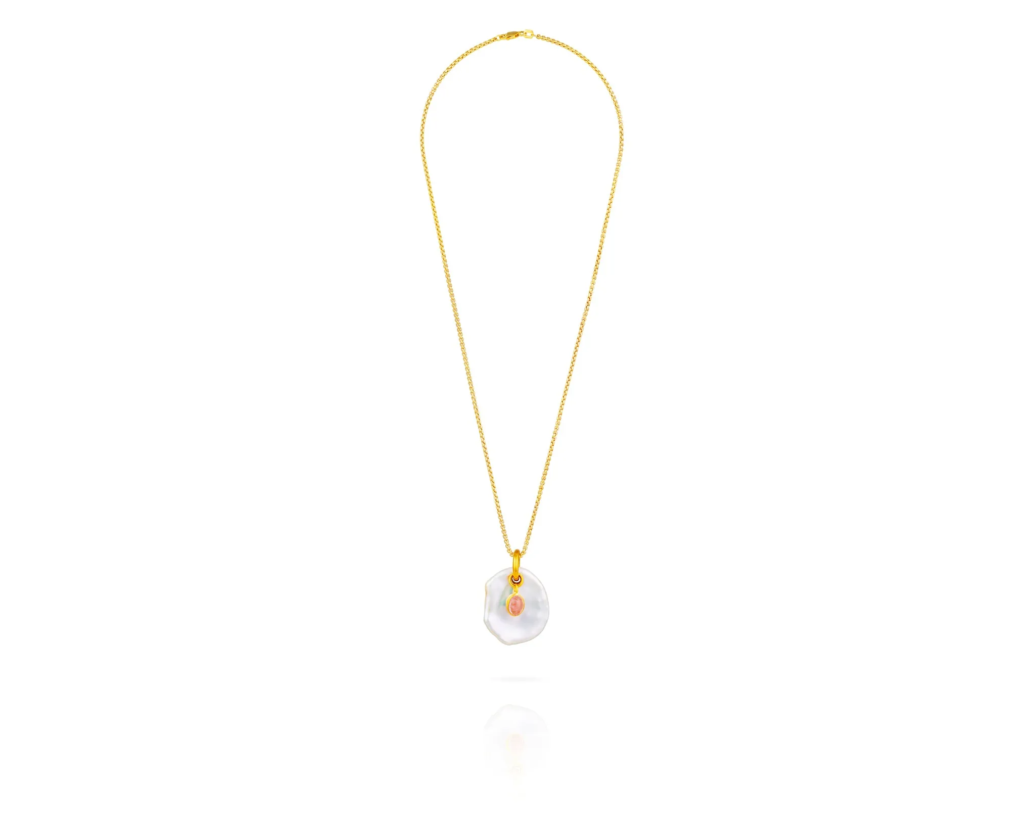 Keshi Pearl Pendant Necklace