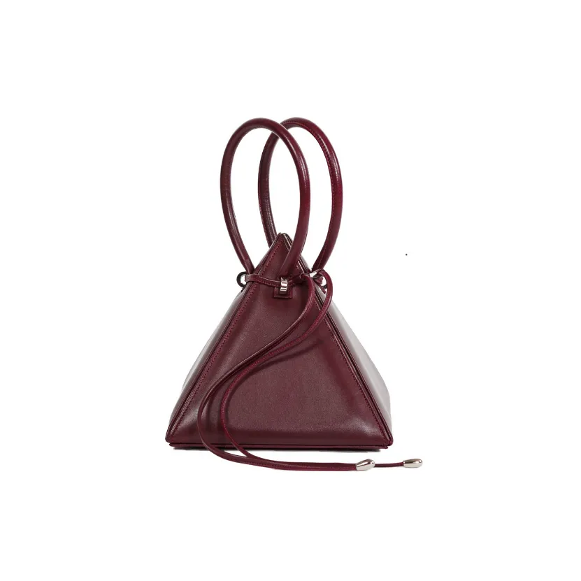 LIA Iconic Burgundy Leather Mini Bag