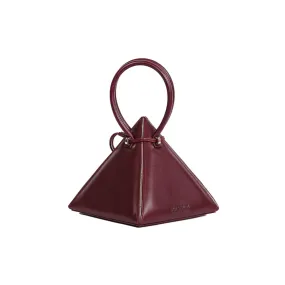 LIA Iconic Burgundy Leather Mini Bag