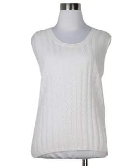 M Missoni White Knit Top sz 2