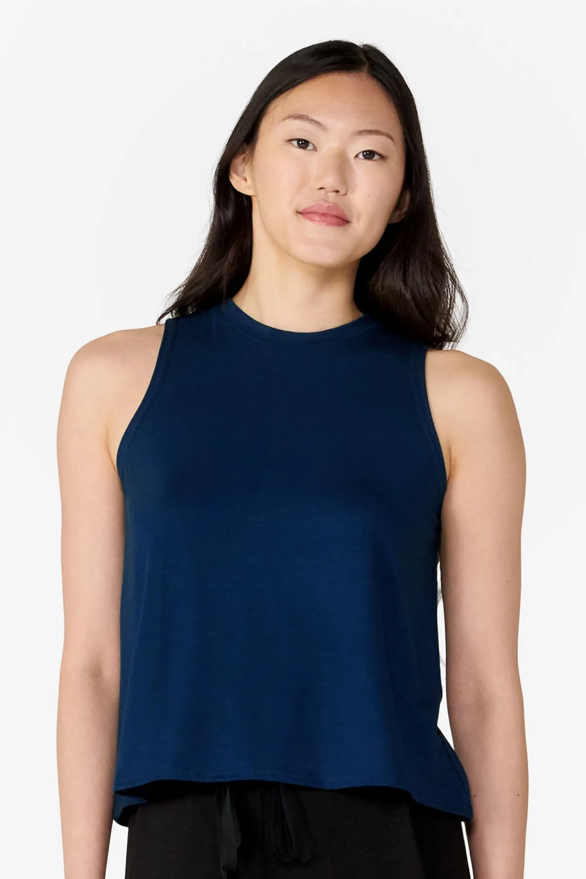 Maia Tank in Navy