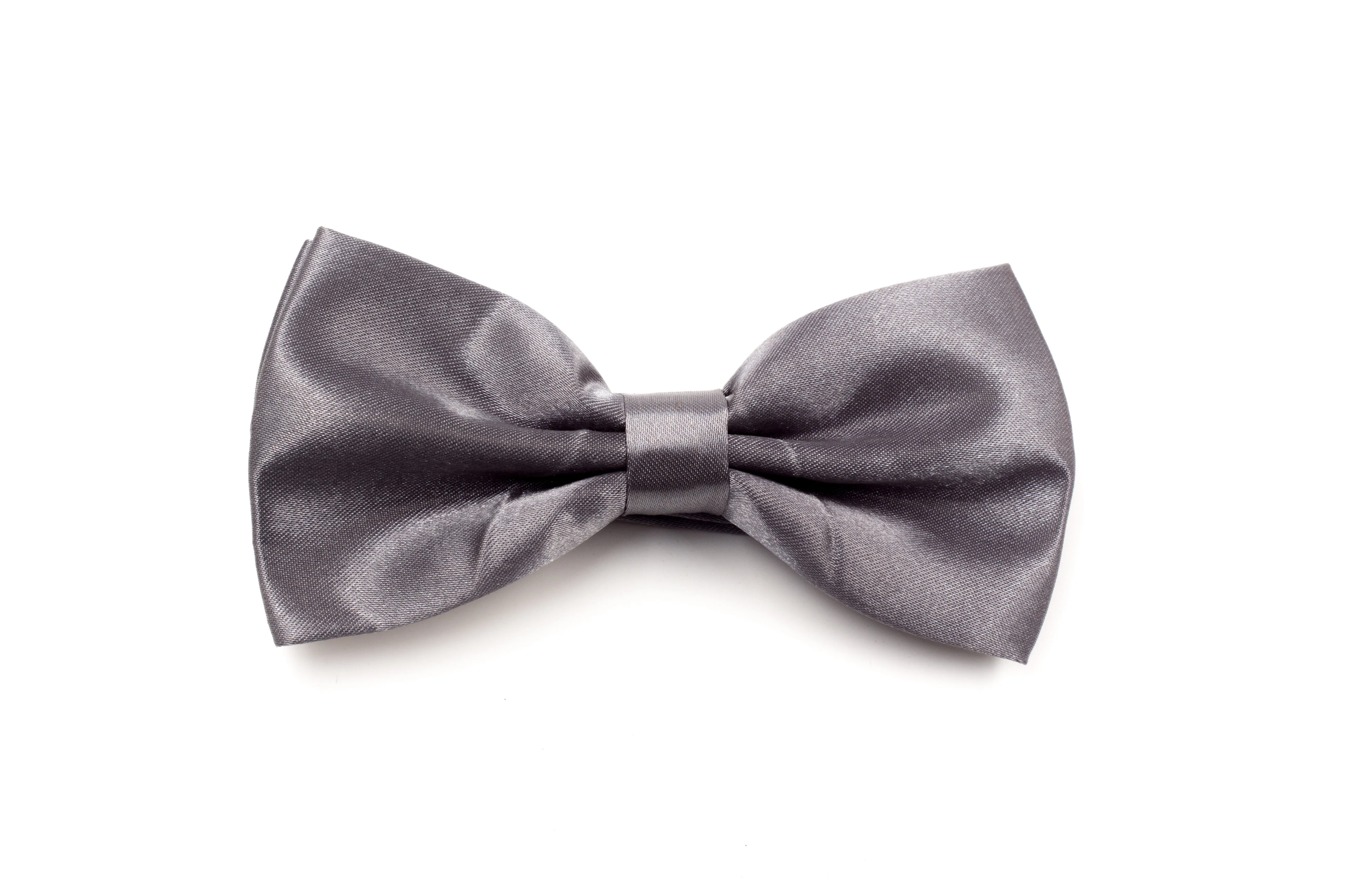 Mens Bow Tie - Steel Grey