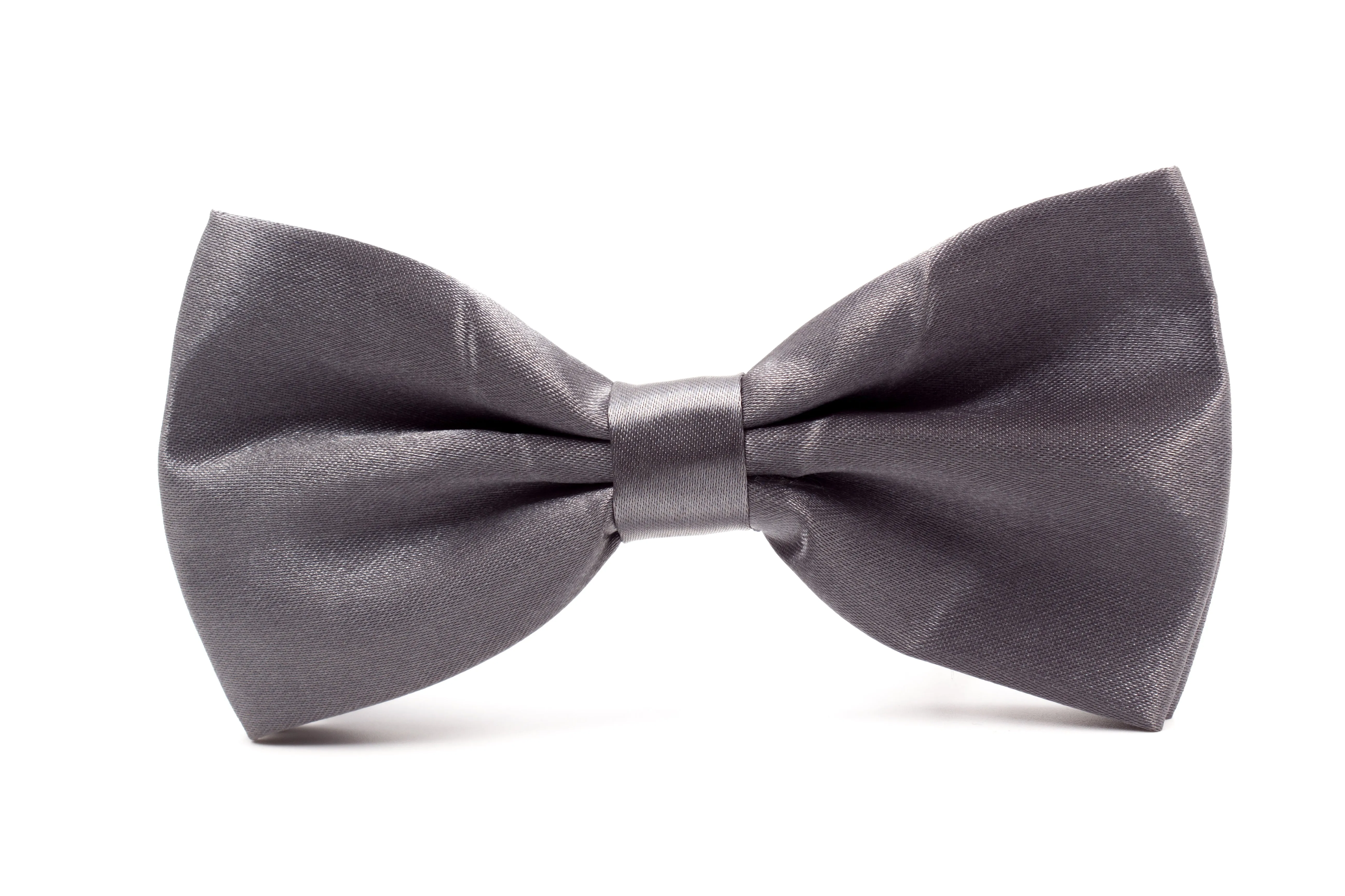 Mens Bow Tie - Steel Grey