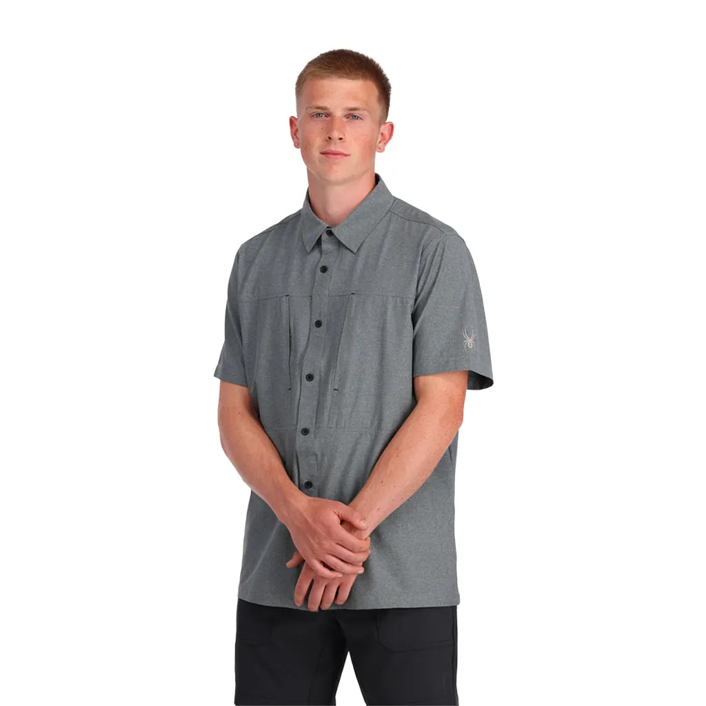 Mens Canyon Short Sleeve Shirt - Black