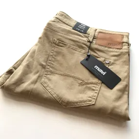 Men's Mavi | Zach Straight Leg | British Khaki Twill