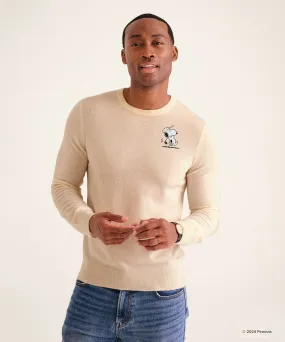 Men's Snoopy Golf Cashmere Sweater