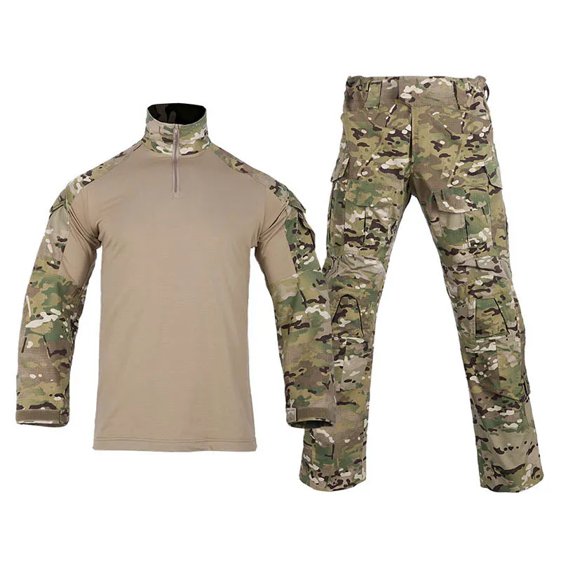 Men's Tactical Suits Outdoor Camouflage Combat Frog Suit