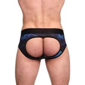 Midnight Peony Peek A Boo Brief