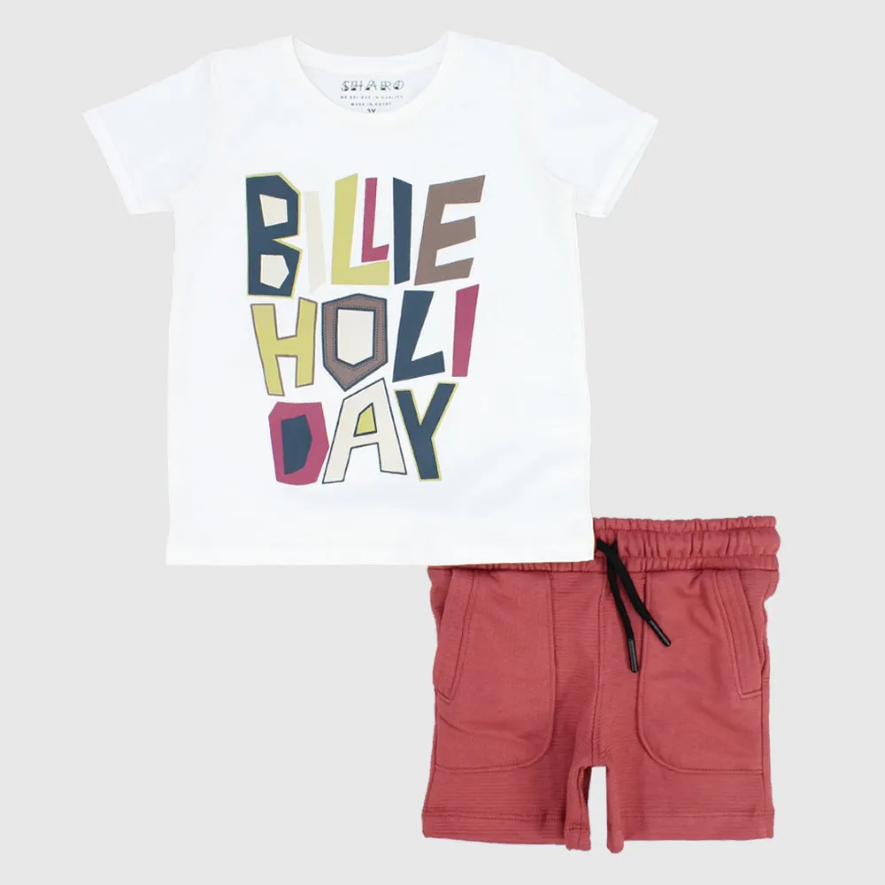 "Blue Holiday" 2-Piece Outfit Set