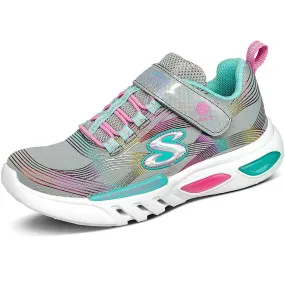 Scarpe da Bambina SKECHERS - Art. 302306LGYMT -  GRAY MULTI sneakers con luci