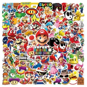 Super Mario Bros Stickers - Iconic & Fun