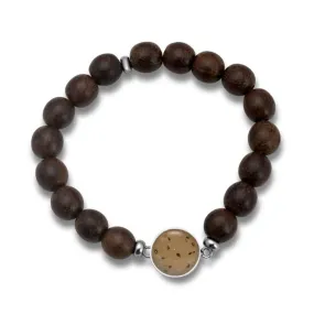 Wood Bead Bracelet